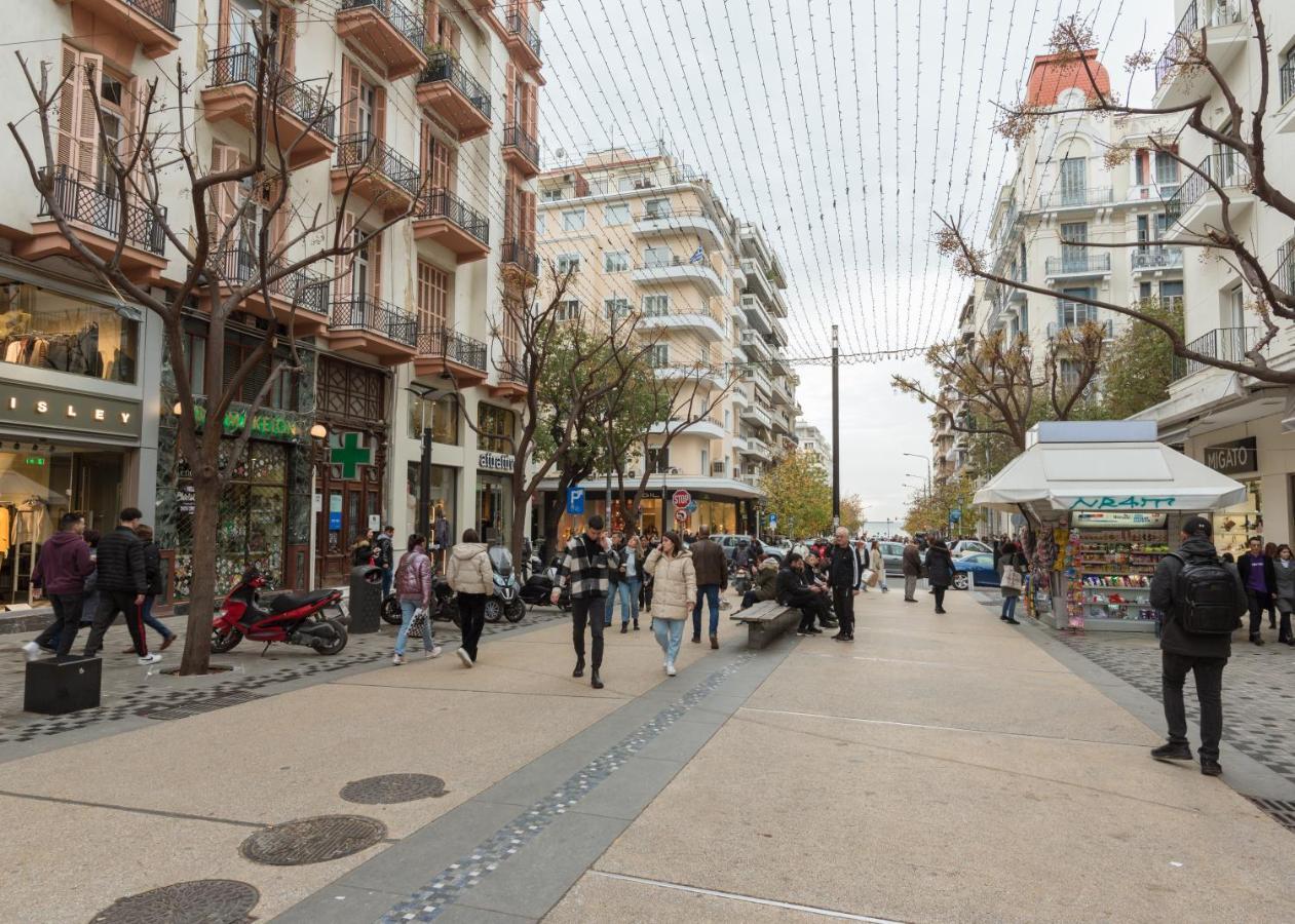 Appartement Ag.Sofias Pedestrian Area Luxury Ap. & Big Balcony à Thessalonique Extérieur photo
