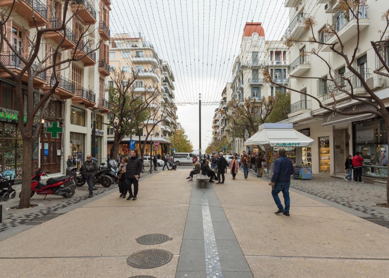 Appartement Ag.Sofias Pedestrian Area Luxury Ap. & Big Balcony à Thessalonique Extérieur photo